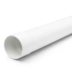UPVC Plastic Pipe PN 10 Bar (SDR 26) Size 225 mm Thickness 8.6 mm White Color