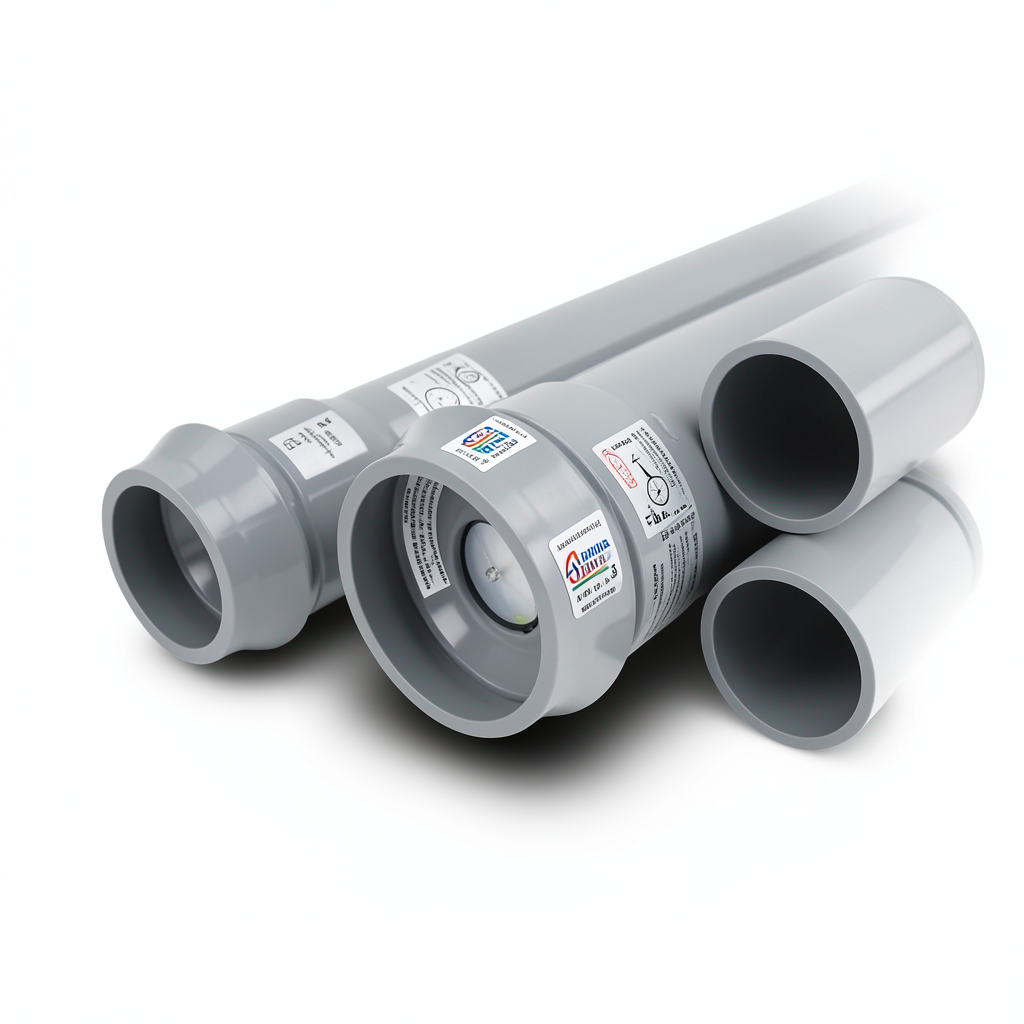 UPVC Pipes Water Installations Nominal Pressure 25 Bar Outside Diameter 110 mm Thickness 10.0mm Gray | Al Watania Plastics