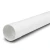 UPVC Plastic Pipe PN 8 Bar SDR 33, 140 mm OD, 4.3 mm Thickness, White Color - Image 1