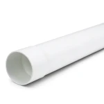 UPVC Pipe PN 8 Bar (SDR 33) Outside Diameter 160 mm Thickness 4.9 mm White