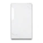 Indian Porcelain Floors 60x120 cm White Glossy Rectangular