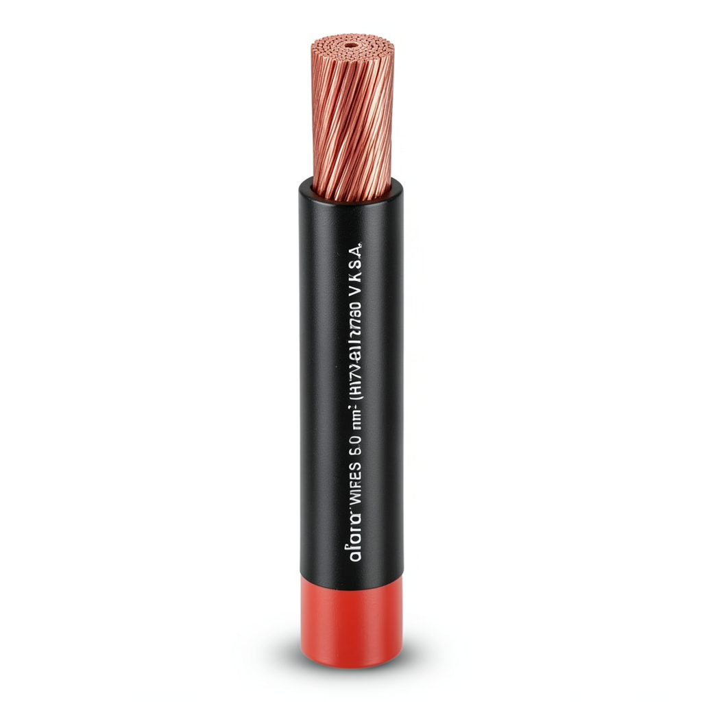 Alfanar 50mm² Stranded Copper Wire, 1.86mm Diameter, 450/750V PVC Insulation | Al Fanar