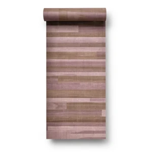 Italian Wallpaper Wooden Design 10m x 0.53m Brown Color