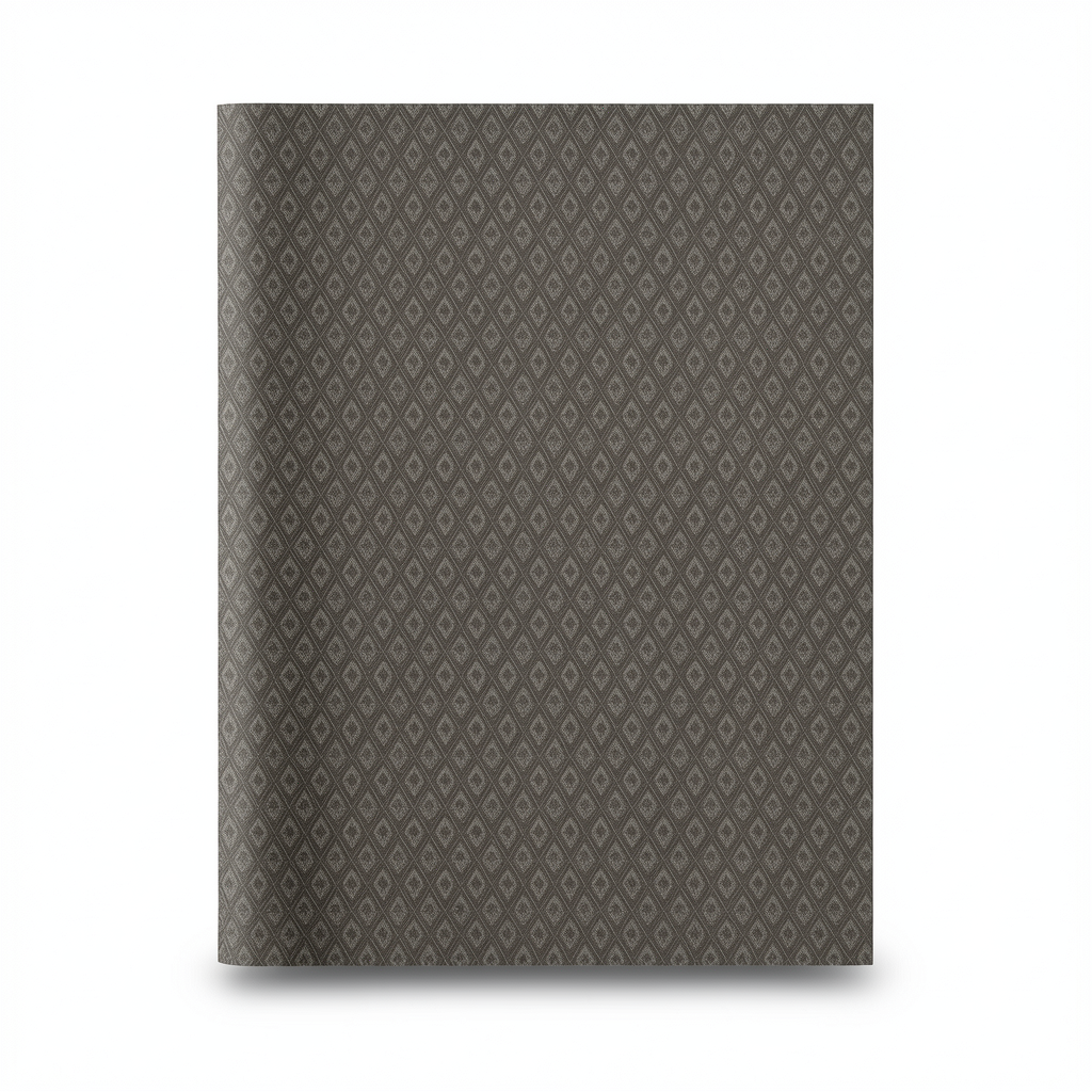 Italian Wallpaper Dark Beige Patterned Design, Size 10m x 0.53m, Model Z21738