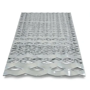 Hot Rolled Expanded Metal Sheet Flattened Drie Form 2.7 mm Thickness 5 M Length 1.22 M Width