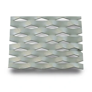 Hot Rolled Expanded Metal Wiremesh Drie Shape 2.7 mm Diameter 1.22x6 m