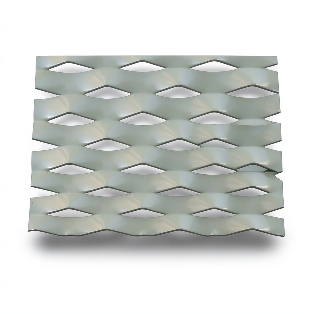 Hot Rolled Expanded Metal Wiremesh Drie Shape 2.7 mm Diameter 1.22x6 m