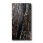 Indian Porcelain Floor Tiles 90x180 cm Glossy Nero
