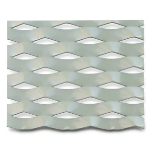 Hot Rolled Expanded Metal Drie Shape Thickness 2.8 mm Width 1.22 M Length 1 M