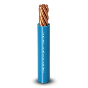 Stranded Copper Single Electrical Wire 6mm2, Heat Resistant PVC Insulated, 450/750V | Al Fanar