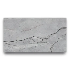 ارضيات بورسلان هندي 60×120 سم سطح منحوت مطفي، لون غري