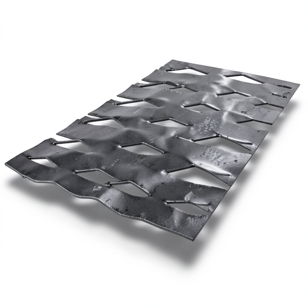 Hot Rolled Flattened Expanded Metal Thickness 2.8 mm Width 1.22 M Length 6 M