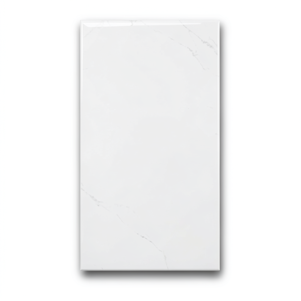 ارضيات بورسلان هندي 60×120 سم وايت لامع مستطيل