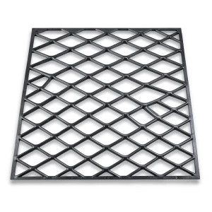Hot Rolled Black Steel Expanded Metal Mesh 2.7 mm Thickness 1.22m Width 5m Length