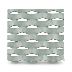 Hot Rolled Expanded Metal Mesh Drie Design 2.7 mm Wire Diameter 1.22 M Width 2 M Length