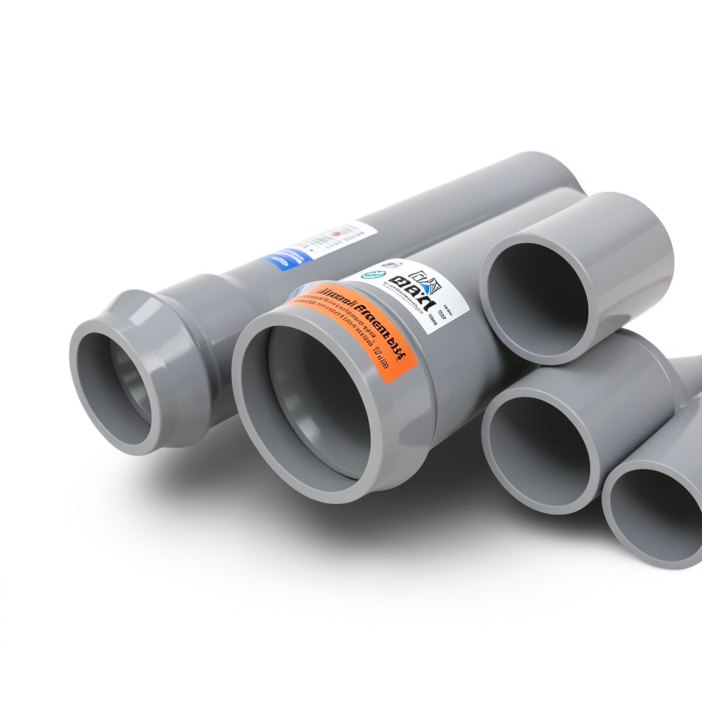 UPVC Pipes Nominal Pressure 8 Bar Outside Diameter 1000 mm Thickness 30.6 mm Gray | Al Watania Plastics