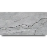 ارضيات بورسلان هندي 60×120 سم سطح منحوت مطفي، لون غري