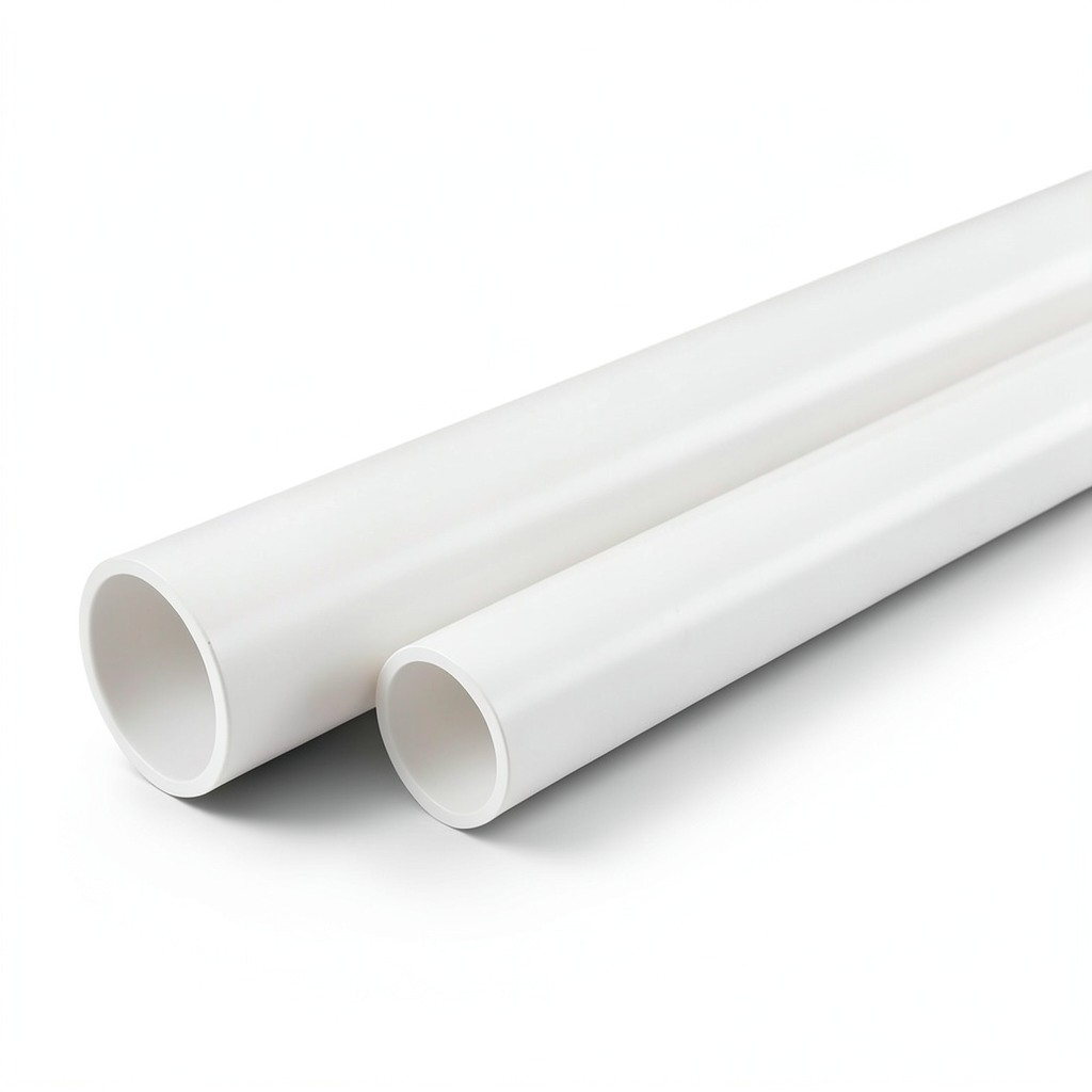 أنابيب UPVC جدول 40 مقاس 2.5 إنش سمك 5.16 مم لون أبيض