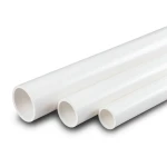 أنابيب UPVC جدول 40 مقاس 3 إنش سمك 5.49 مم لون أبيض