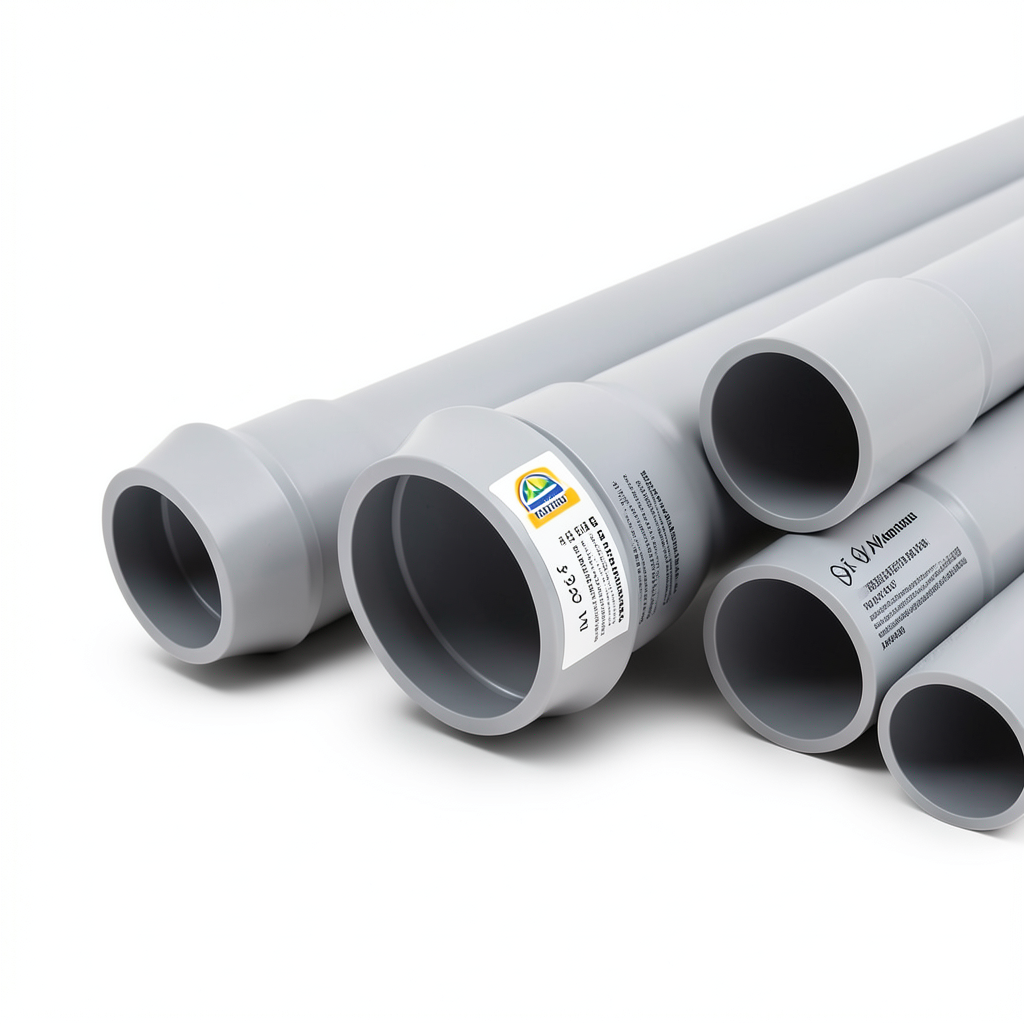 أنابيب UPVC لتمديدات المياه ضغط اسمي 25 بار قطر خارجي 110 مم سمك 10.0 مم رمادي | بلاستيك الوطنية