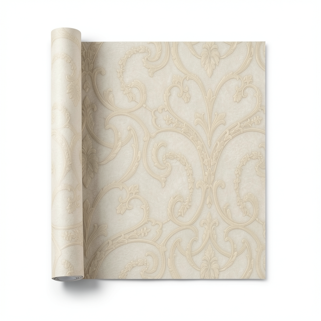 Wall Decoration Classic Design 10 m x 1.06 m Beige, Model 81409