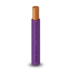 THHN/THWN Copper Cable PVC 105°C Insulation 5.26 mm² Diameter 4.2 mm 600 V 500 Ft Purple | Al Fanar