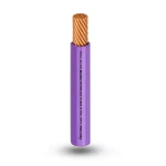 THHN/THWN Copper Cable PVC 105°C Insulation 8.37 mm² Diameter 4.2 mm 600 Volt 250 ft Purple | Al Fanar