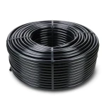 لفة انابيب بلاستيك HDPE ضغط 16 بار PE 80 قطر 16 مم سماكة 1.8 مم SDR 9 لون أسود
