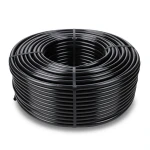 لفة أنابيب HDPE ضغط 16 بار PE 80 قطر خارجي 20 مم SDR 9 سمك 2.3 ملم لون أسود