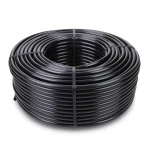 لفة أنابيب HDPE ضغط 16 بار PE 80، قطر خارجي 40 مم SDR 9 أسود