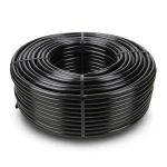 لفة انابيب HDPE ضغط 16 بار PE 80 قطر خارجي 63 ملم سماكة 7.1 ملم SDR 9 لون اسود