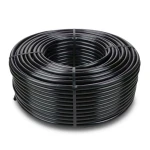 لفة انابيب بلاستيك HDPE ضغط 16 بار PE 80 قطر خارجي 110 مم SDR 9 لون اسود