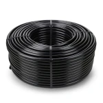 لفة HDPE ضغط 16 بار PE 80 قطر خارجي 125 ملم SDR 9 لون اسود
