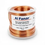 50mm Copper Stranded Wire 450/750volts, Heat Resistant PVC Insulation 1.4mm | Al Fanar