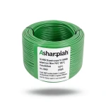 سلك كهرباء امريكي 18 AWG نحاس مجدول معزول PVC 105°C أخضر 600 فولت طول 2500 قدم | شركة كابلات الشرقية للصناعة