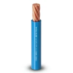 Stranded Copper Single Electric Wire 150mm2 Heat Resistant PVC, Blue, 450/750V | Al Fanar