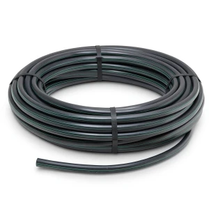 لفة أنابيب بلاستيك HDPE ضغط 10 بار PE 63 قطر خارجي 75 مم SDR 11 أسود