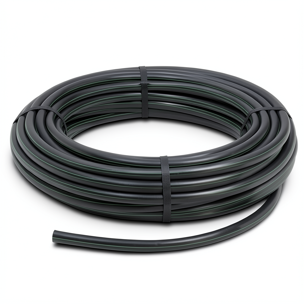 HDPE Polyethylene Coil Pipe PN 10 Bar PE 63 125 mm SDR 11 Black