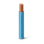 THHN/THWN Copper Cable PVC Insulation 105°C Diameter 5.9 mm 600 Volt 500 Feet Blue | Al Fanar