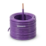 THHN/THWN Copper Cable PVC Insulation 105°C Diameter 4.2 mm 600 Volt 300 Feet Purple | Al Fanar