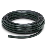لفة أنابيب بلاستيك HDPE ضغط 10 بار PE 63 قطر خارجي 75 مم SDR 11 أسود