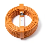 كابل نحاس THHN/THWN عزل PVC 105°C مقاس 5.26 مم² قطر 4.2 مم 600 فولت طول 300 قدم برتقالي | شركة الفنار