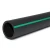 أنبوب بلاستيك HDPE ضغط 15.9 بار PE 63، قطر خارجي 280 مم SDR 7.4 أسود مع خطوط خضراء - Image 1