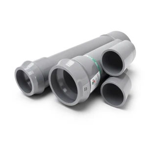 UPVC Pipes Nominal Pressure 20 Bar Outside Diameter 500 mm Thickness 36.8 mm Gray | Al Watania Plastics