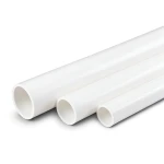انابيب UPVC جدول 40 مقاس 4 إنش سمك 6.02 مم لون أبيض