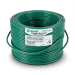 سلك امريكي 1/0 AWG نحاس مجدول PVC معزول 105°C أخضر 600 فولت طول 500 قدم | شركة كابلات الشرقية للصناعة