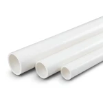 أنابيب UPVC جدول 40 مقاس 5 إنش سمك 6.55 مم أبيض