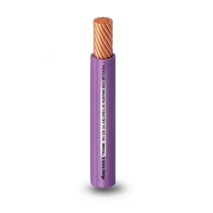 THHN/THWN Copper Cable PVC 105°C Insulation Diameter 6.4 mm 600 V Length 500 ft Purple Color PVC 105 | Al Fanar