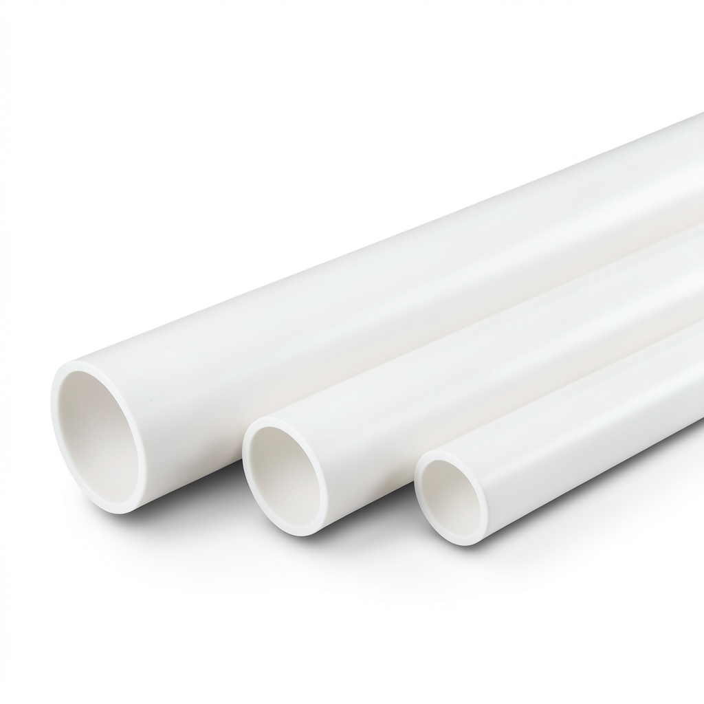 UPVC Pipes Schedule 80 Outside Diameter 21.34 mm Thickness 3.73 mm White