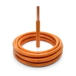 كابل نحاس THHN/THWN عزل PVC 105°C قطر 5.5 مم 600 فولت طول 250 قدم لون برتقالي | شركة الفنار PVC 105